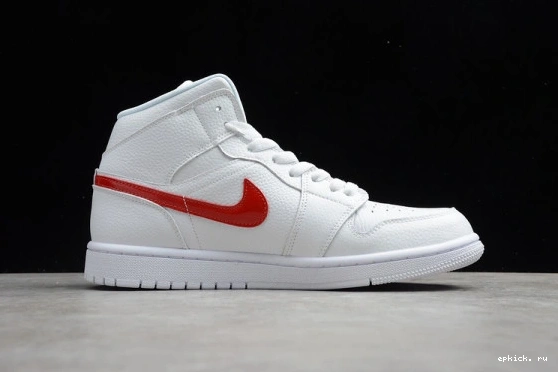 Rep EP BQ6472-106 University Jordan (W) BQ6472-106 White Mid Red 1 0104